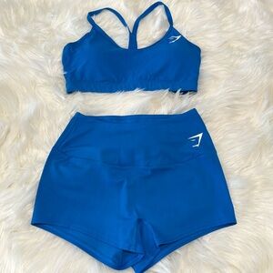 Gymshark V-neck and Quad training shorts